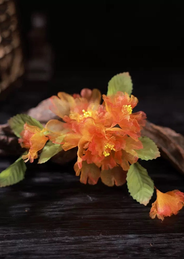 Sweet Orange | Flower Hair Pieces (香橘)
