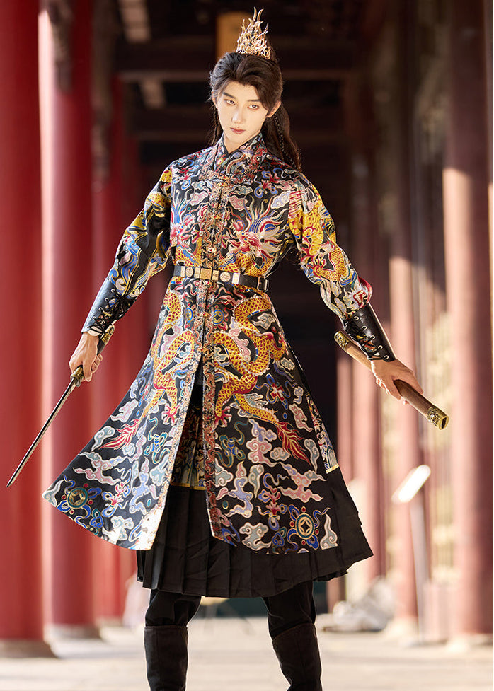 Ming Commander | Uni-Sex 4-Pieces Embroidered Flying Fish Hanfu (明千户)