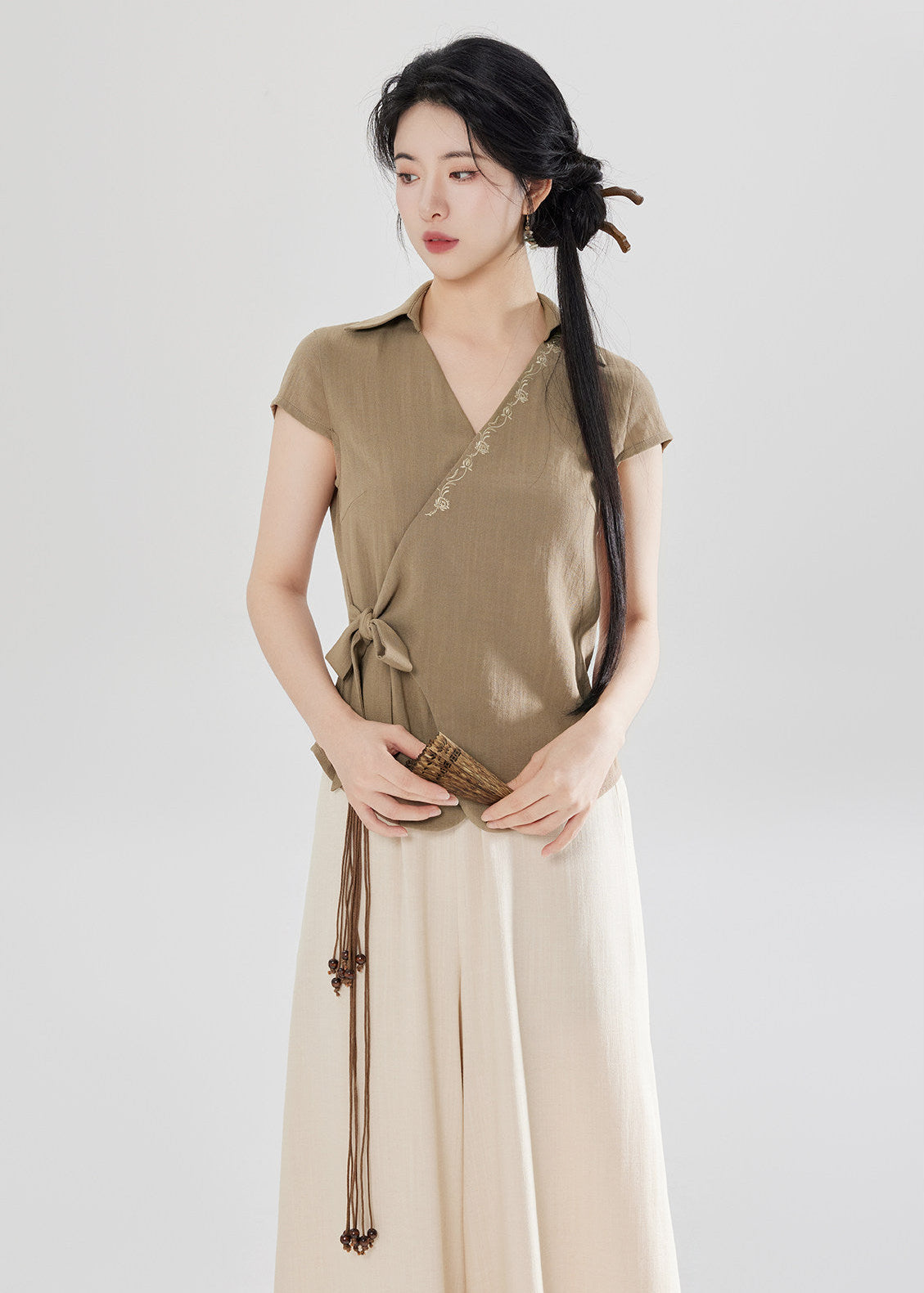Drifting Clouds | Modern 2-Piece Pants Set (舒云时)