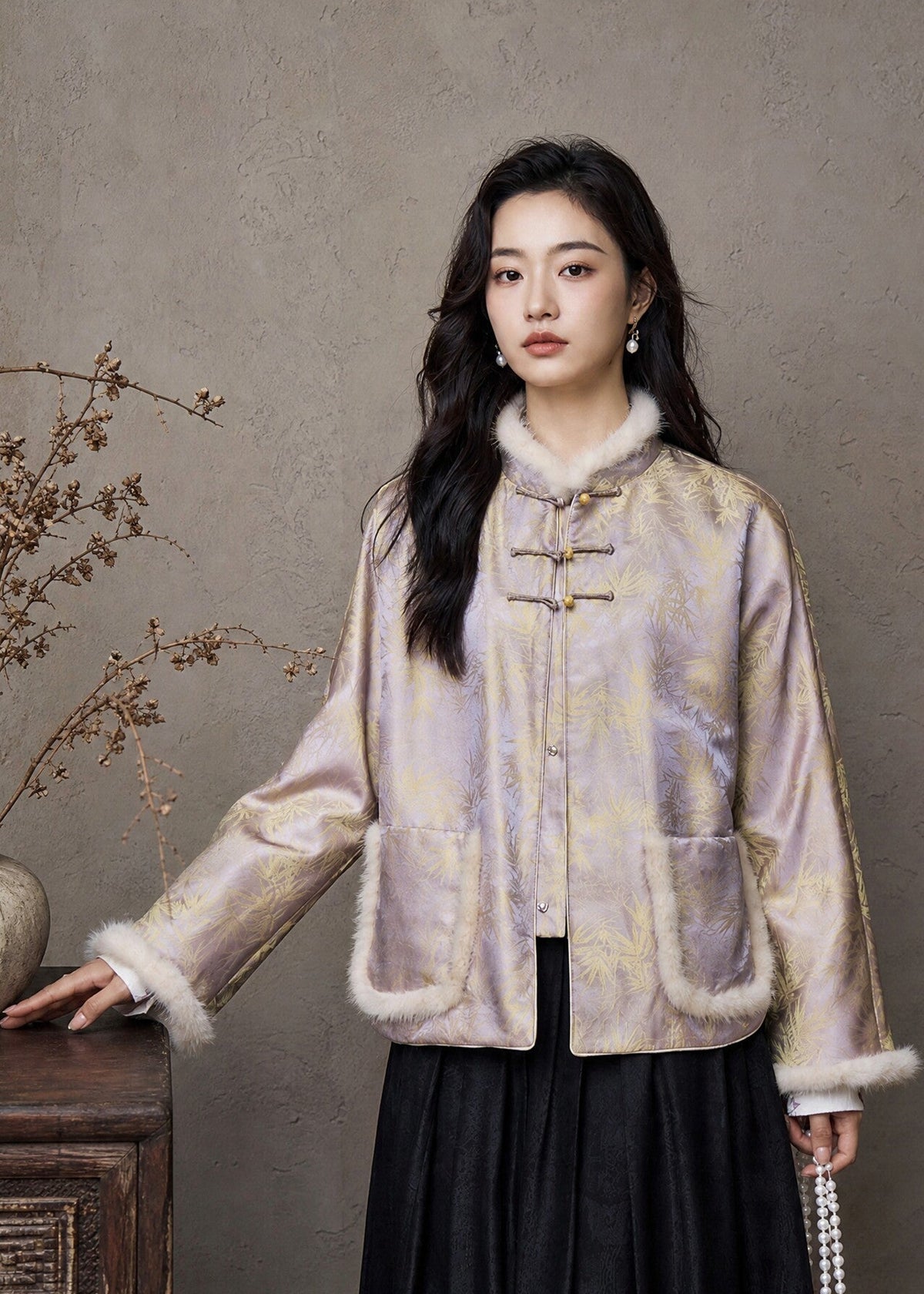 Golden Empress | New Chinese Style Jacket (倾城)