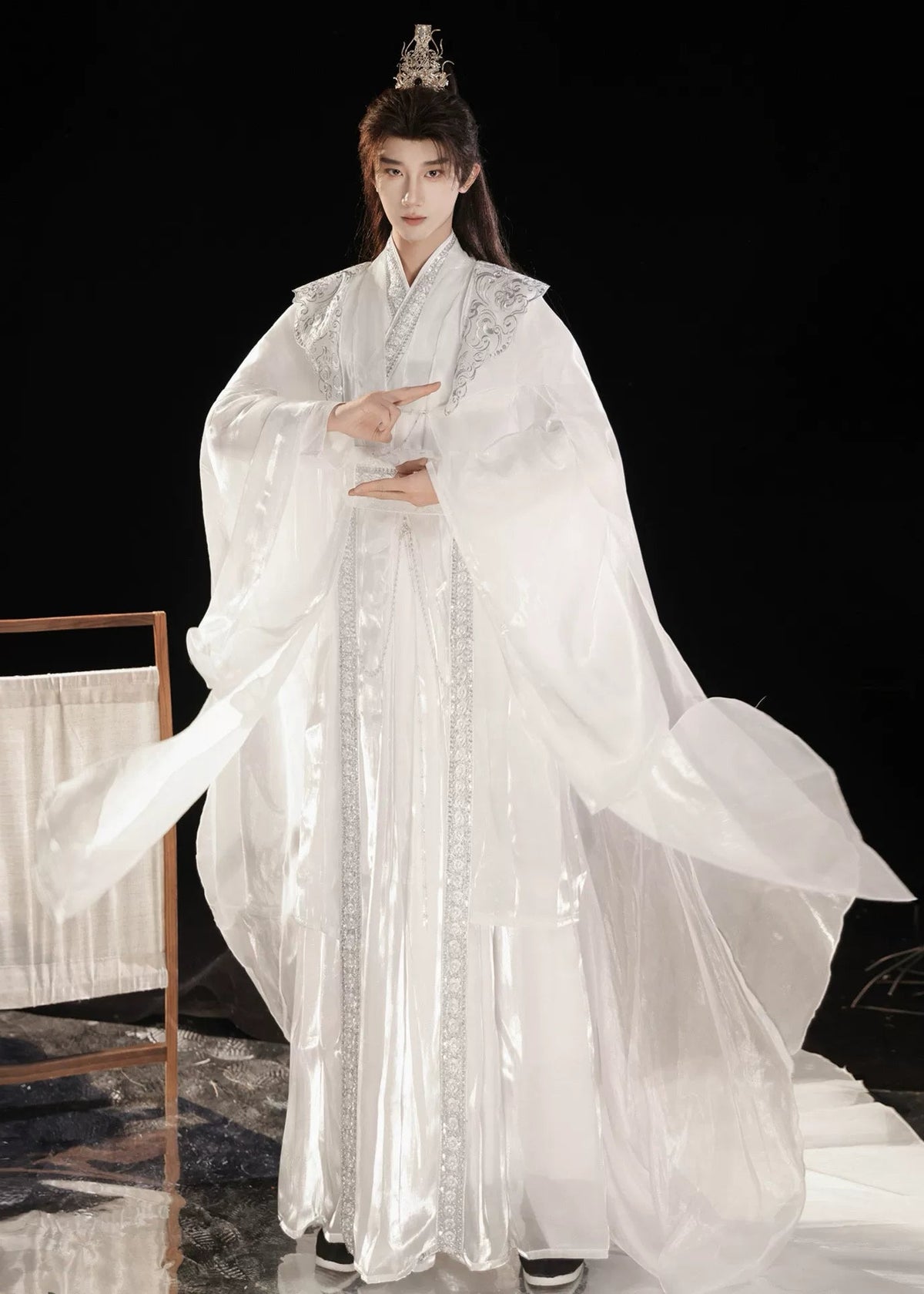 Untouched by Dust | 3-Piece Unisex Plus Hanfu (不染尘)