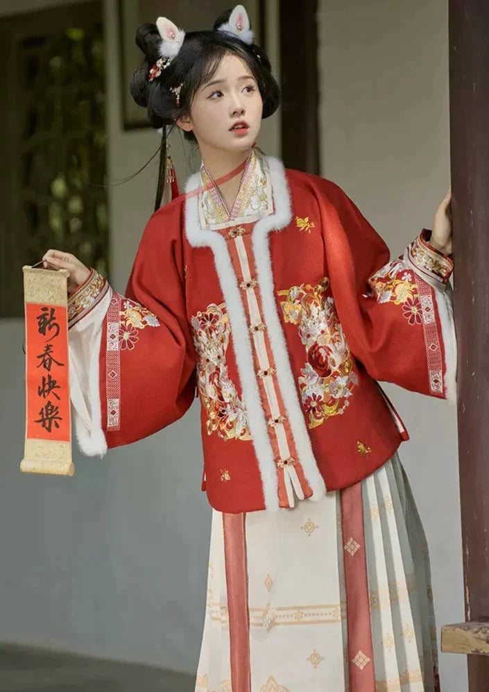 Lucky Dragon | 3-Pieces 2024 New Year Ming Hanfu (祥龙纳福)