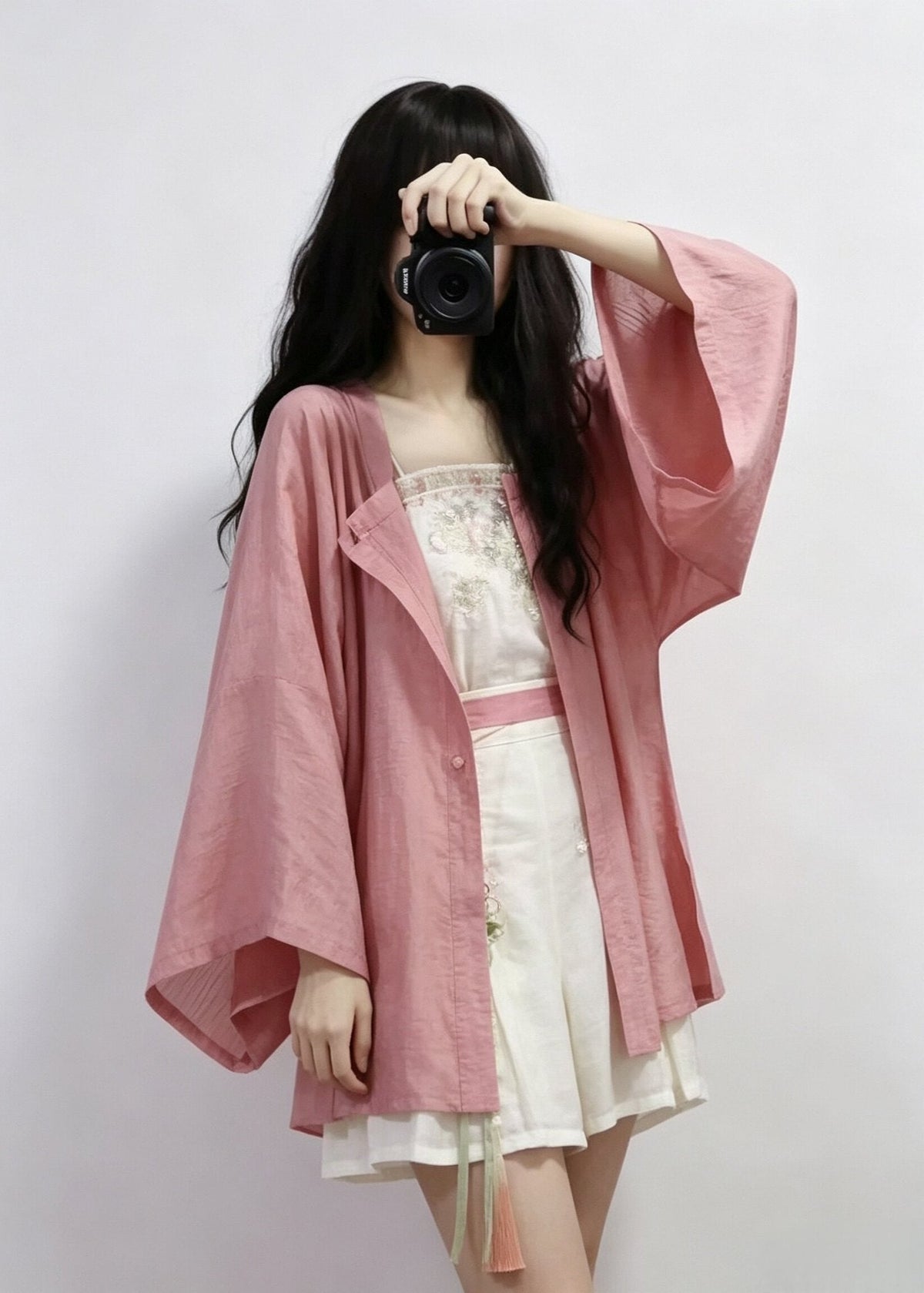 Mist Rose | 3-Piece Plus Shorts Set (晨雾玫瑰)