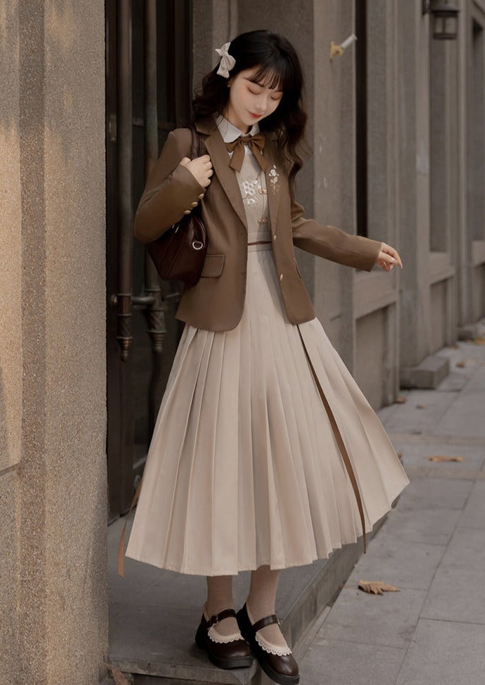 College Girl | Modern 3-Pieces Set (海棠私语)