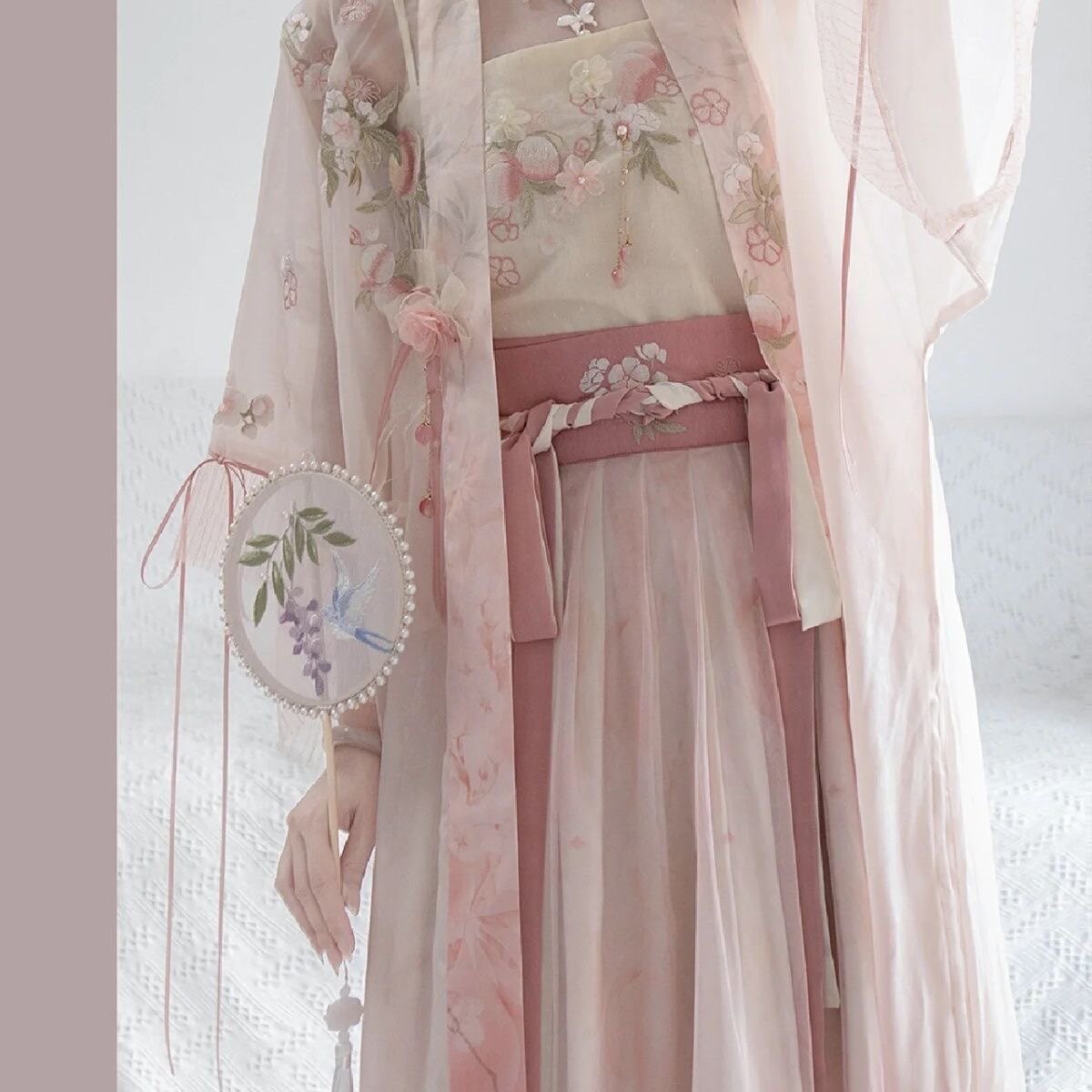 Honey Peach | 3-Piece Plus Hanfu (蜜桃)