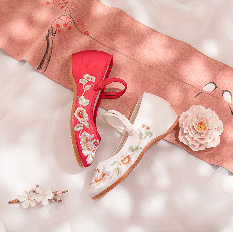 Flower Bouquet | Embroidered Shoes (花束子）