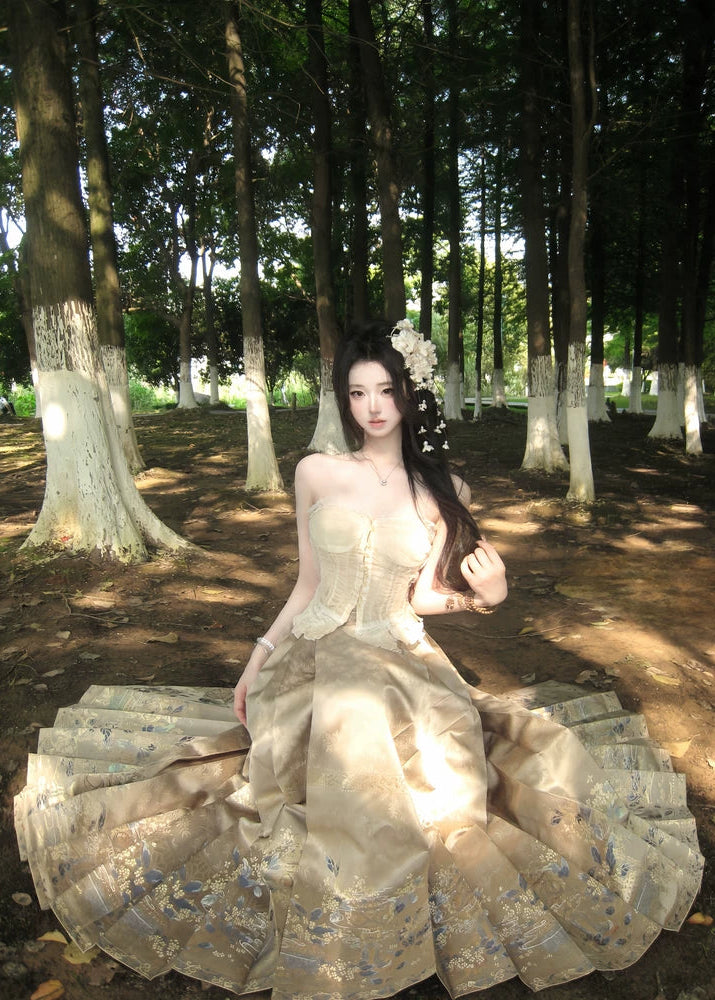 Season Rhythm | Modern Ma Mian Skirt (岁时风物)