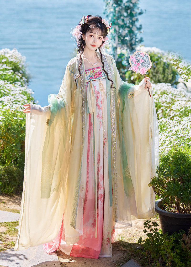 Spring Dawn | 3-Piece Embroidered  Hanfu (春晓)
