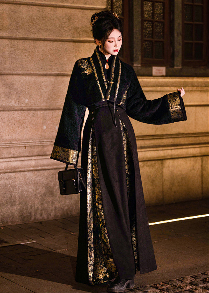 Yearly Bloom | Modern 3-Piece Mamian Set (年年)