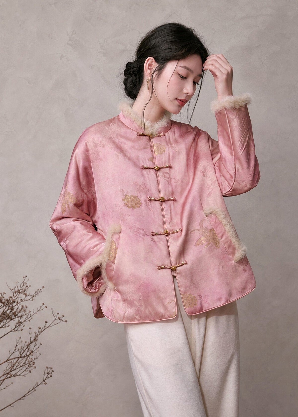 Golden Empress | New Chinese Style Jacket (倾城)