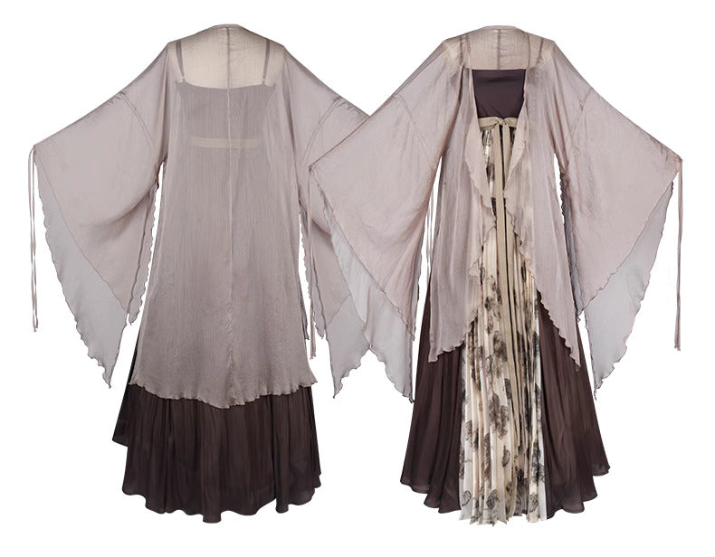 Oakleaf Butterfly | Modern 2-Pieces Hanfu (枯叶蝶)