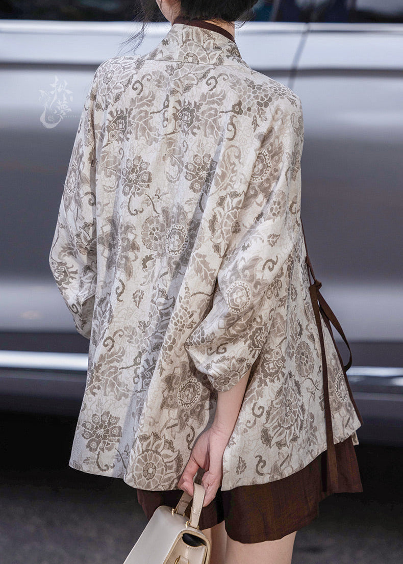 Fall Inkstone | Modern 4-Piece Pants Set (砚秋)