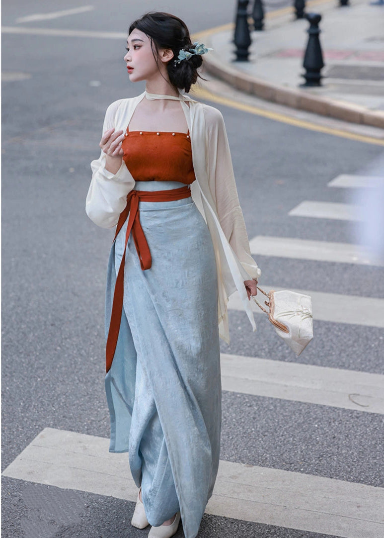 Mist Wait | 3-Piece Hanfu (等烟雨）