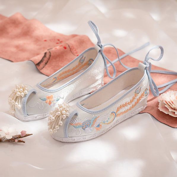 Phoenix | Embroidered Shoes(雍容）