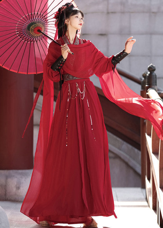Mortal World | 5-Piece Unisex Hanfu (红尘)