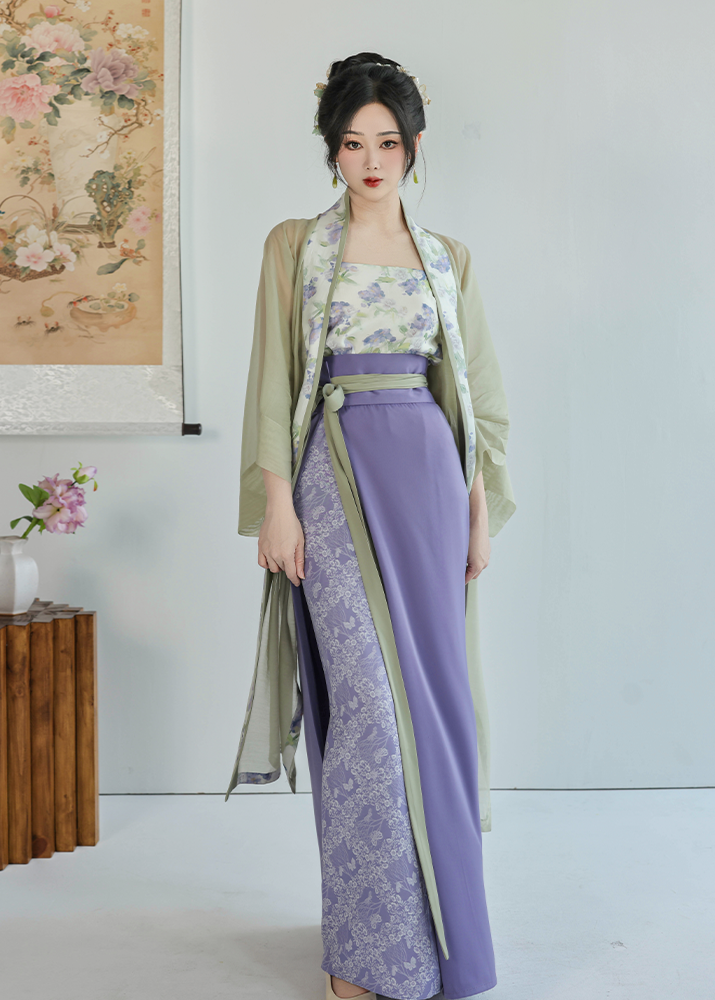 Jasmine Grape | 3-Piece Hanfu (茉莉青提)
