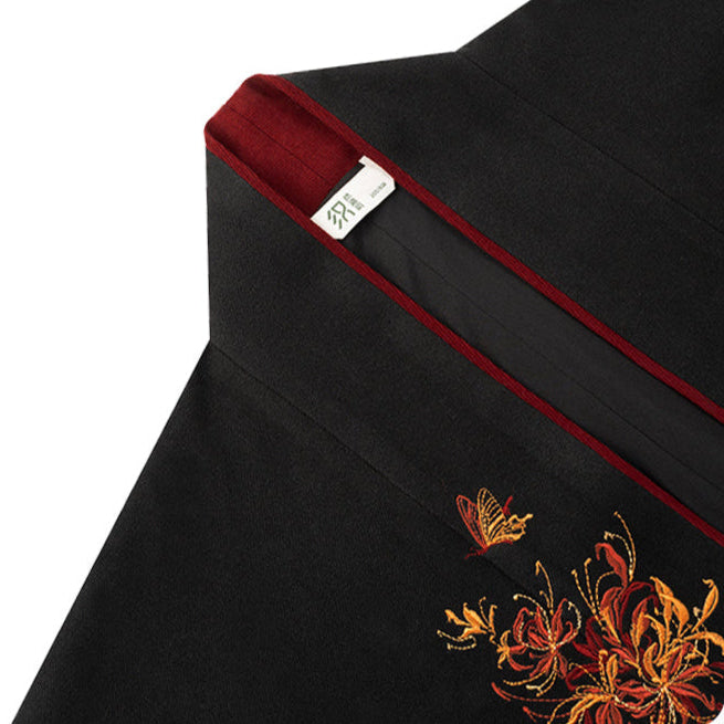 Lantern Flower | Modern 3-Piece San Jian Skirt Set (金灯花)