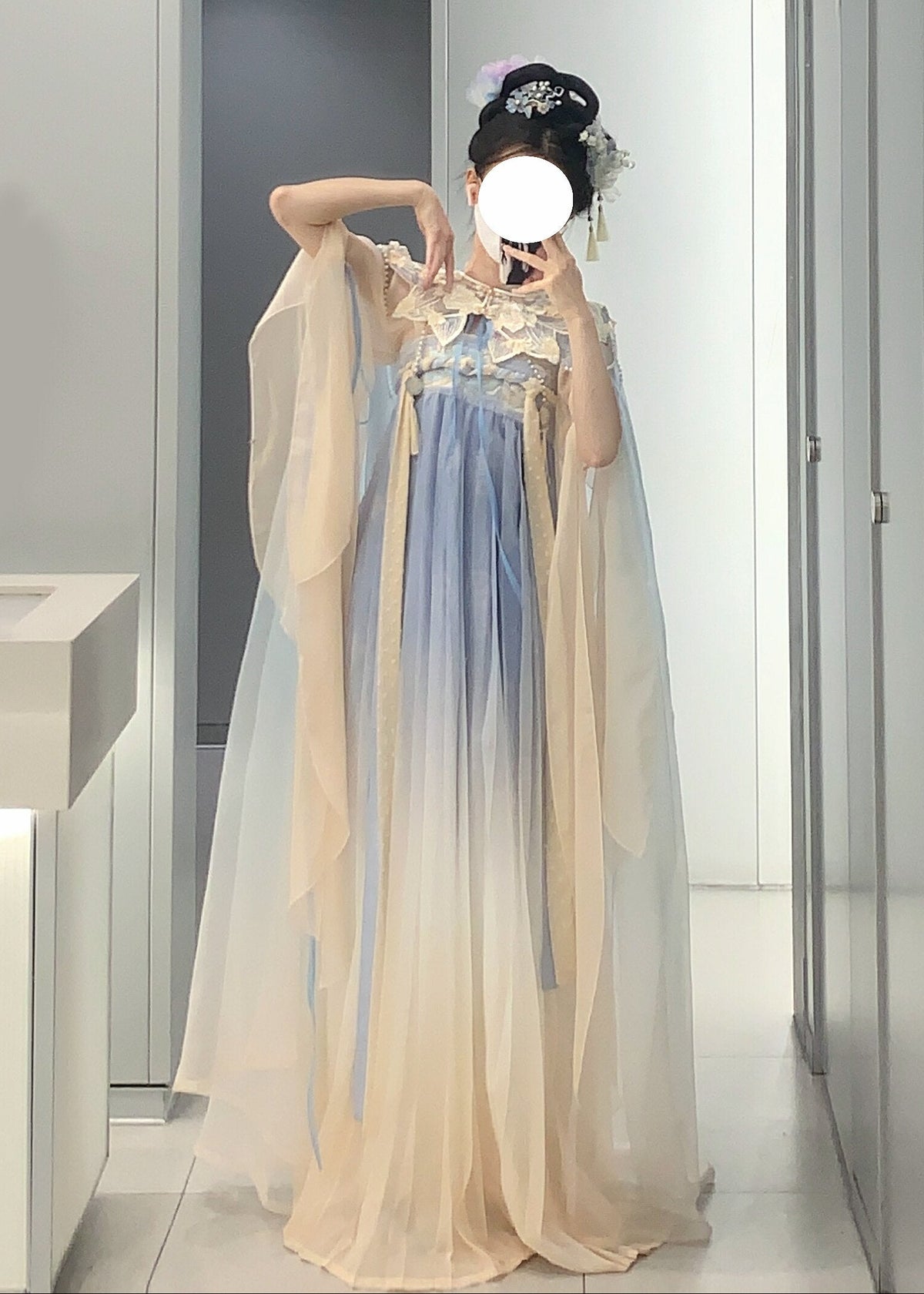 Moonlight | 5-Piece Embroidered Plus Hanfu (皎月)