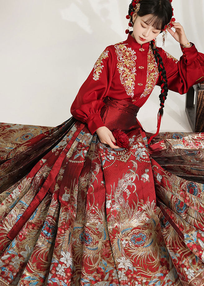 Dual Flow | Modern Custom Made Ma Mian Skirt (两不疑)