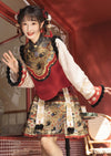 Golden Gragon | 2-Pieces 2024 New Year Ming Hanfu (瑞龙启岁)