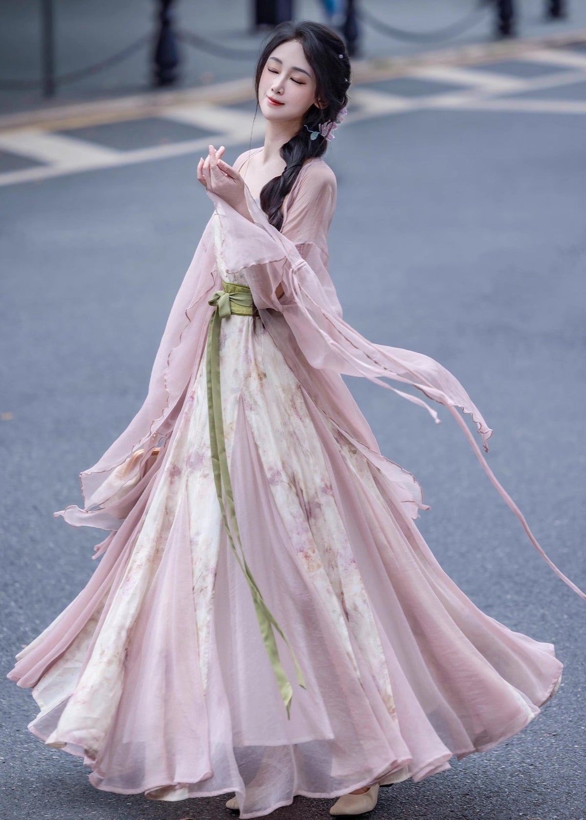 Encanto de ensueño | Hanfu de 3 piezas (如梦令)