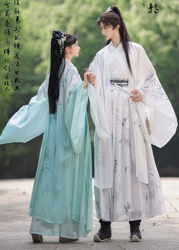 Mystic Bamboo | 3-Piece Unisex Couple Plus Hanfu (玄玉)
