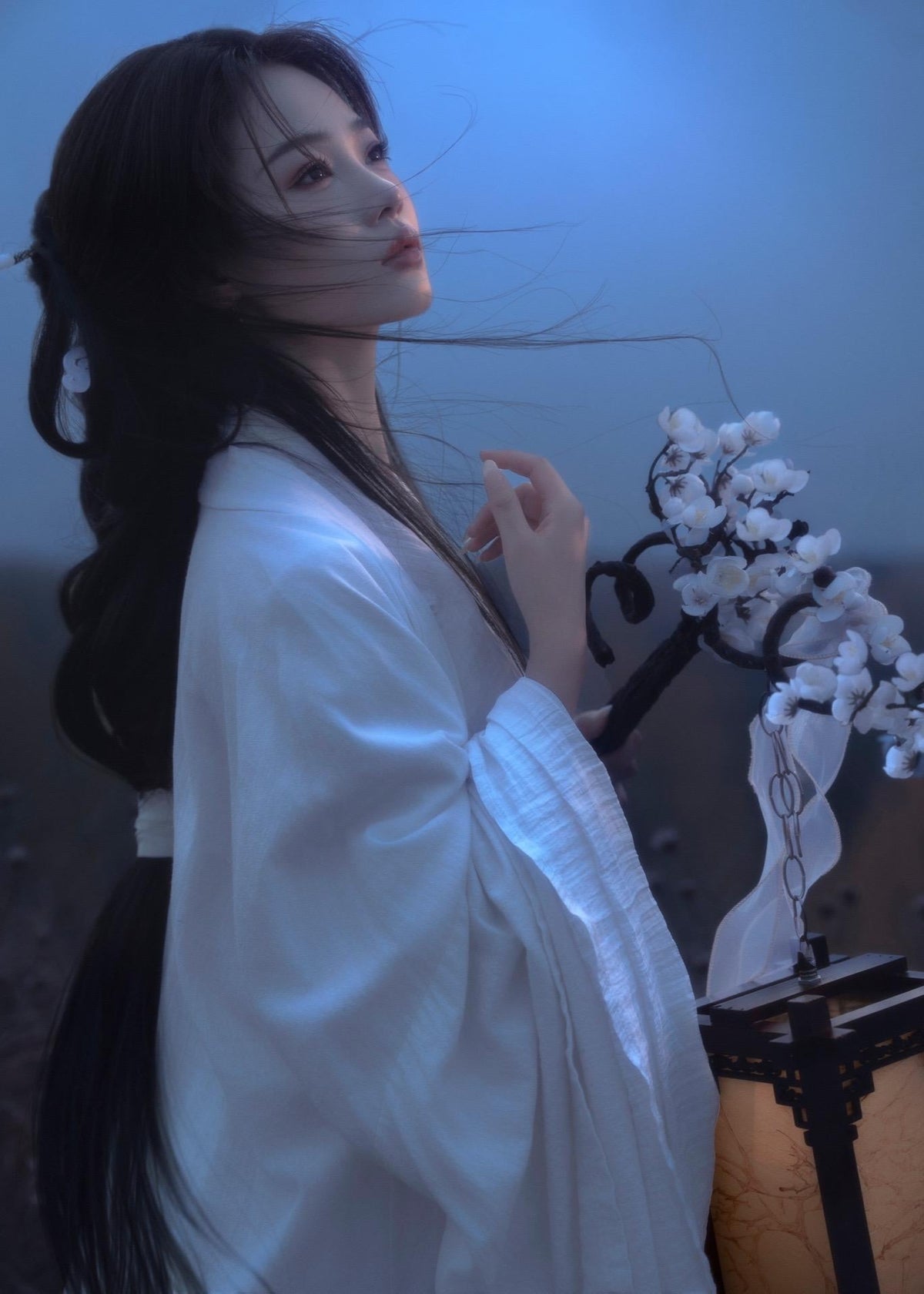 Missing Heart | Han Dynasty Linen Hanfu (戚戚忧思深)