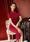 Red Temptation | 3 Colors Qipao Dress (红色诱惑)