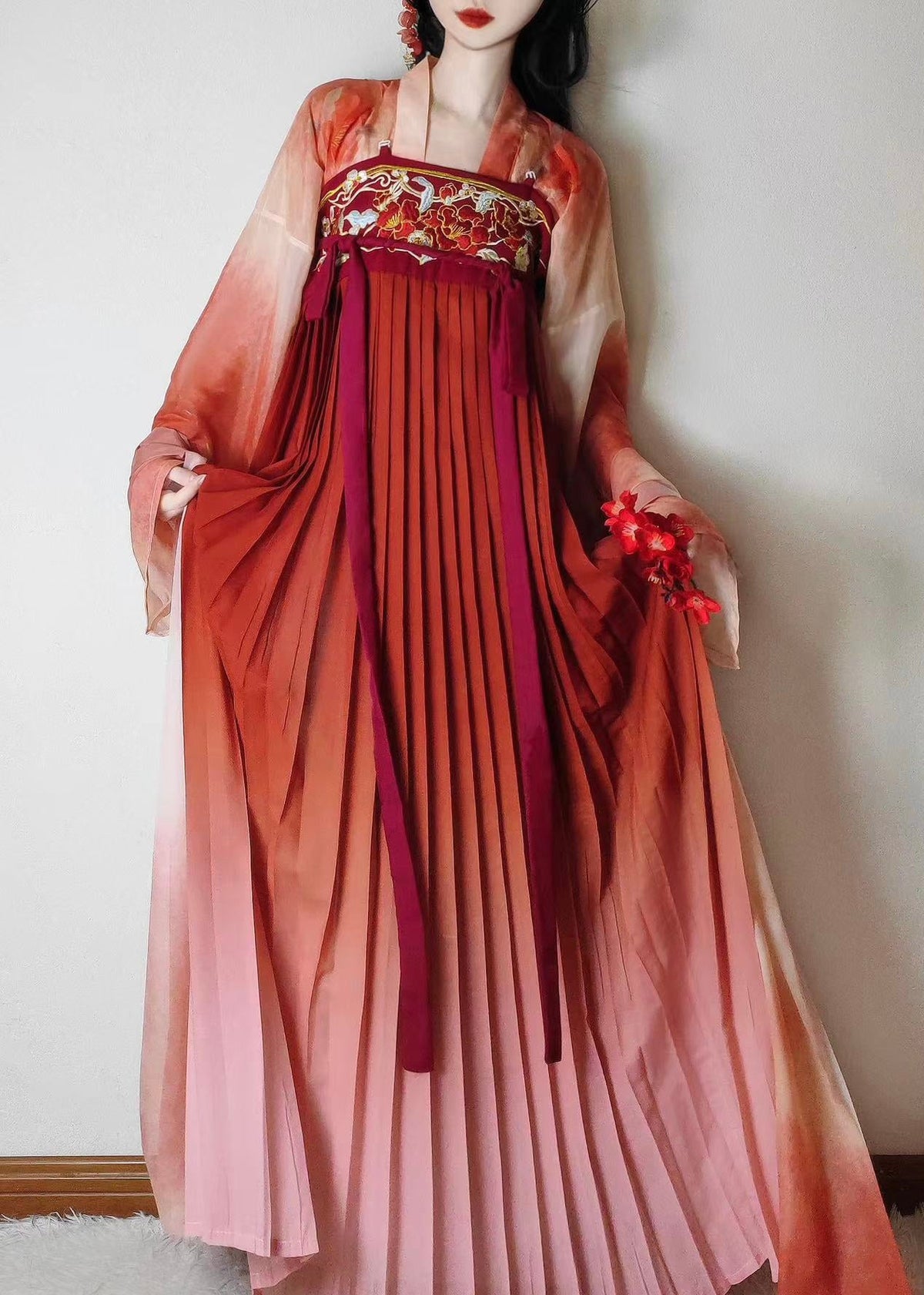 camelia | Hanfu de 3 piezas más (山茶)