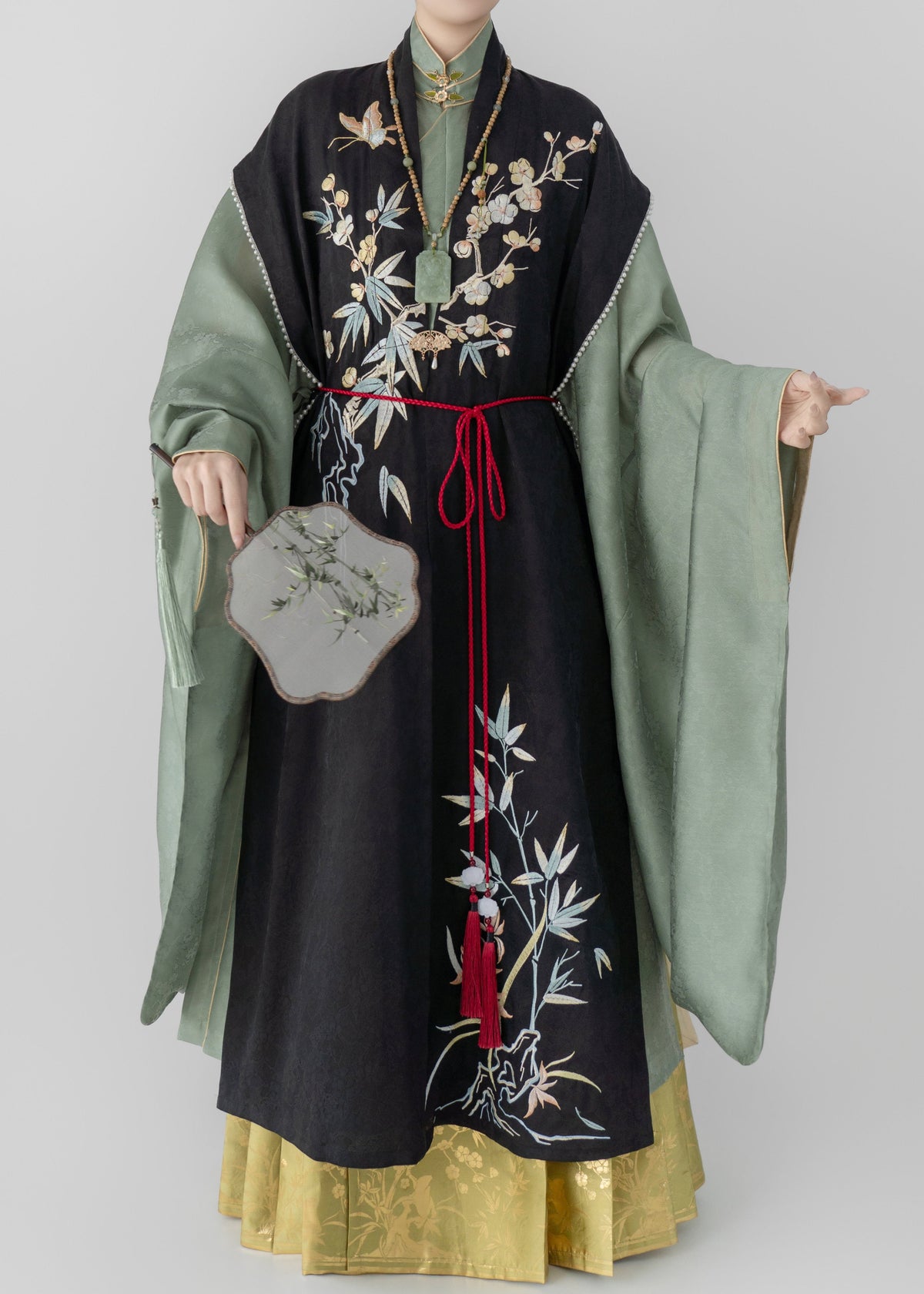 Bamboo Plum | 3-Piece Plus Set (竹梅图)