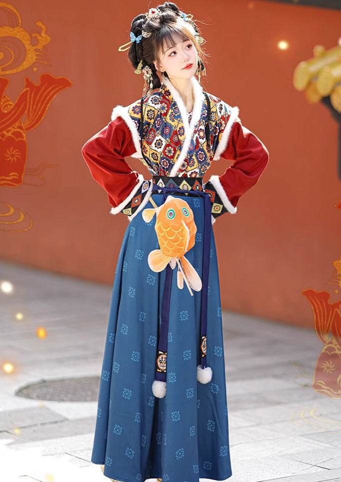 Tang Tang | 3-Pieces Hanfu Set (唐唐)