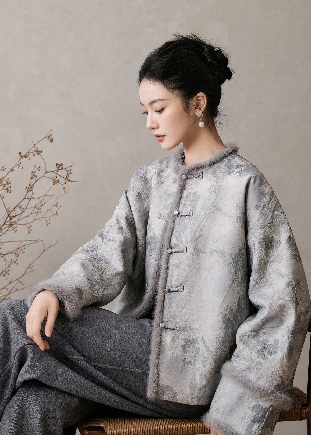 Golden Empress | New Chinese Style Jacket (倾城)