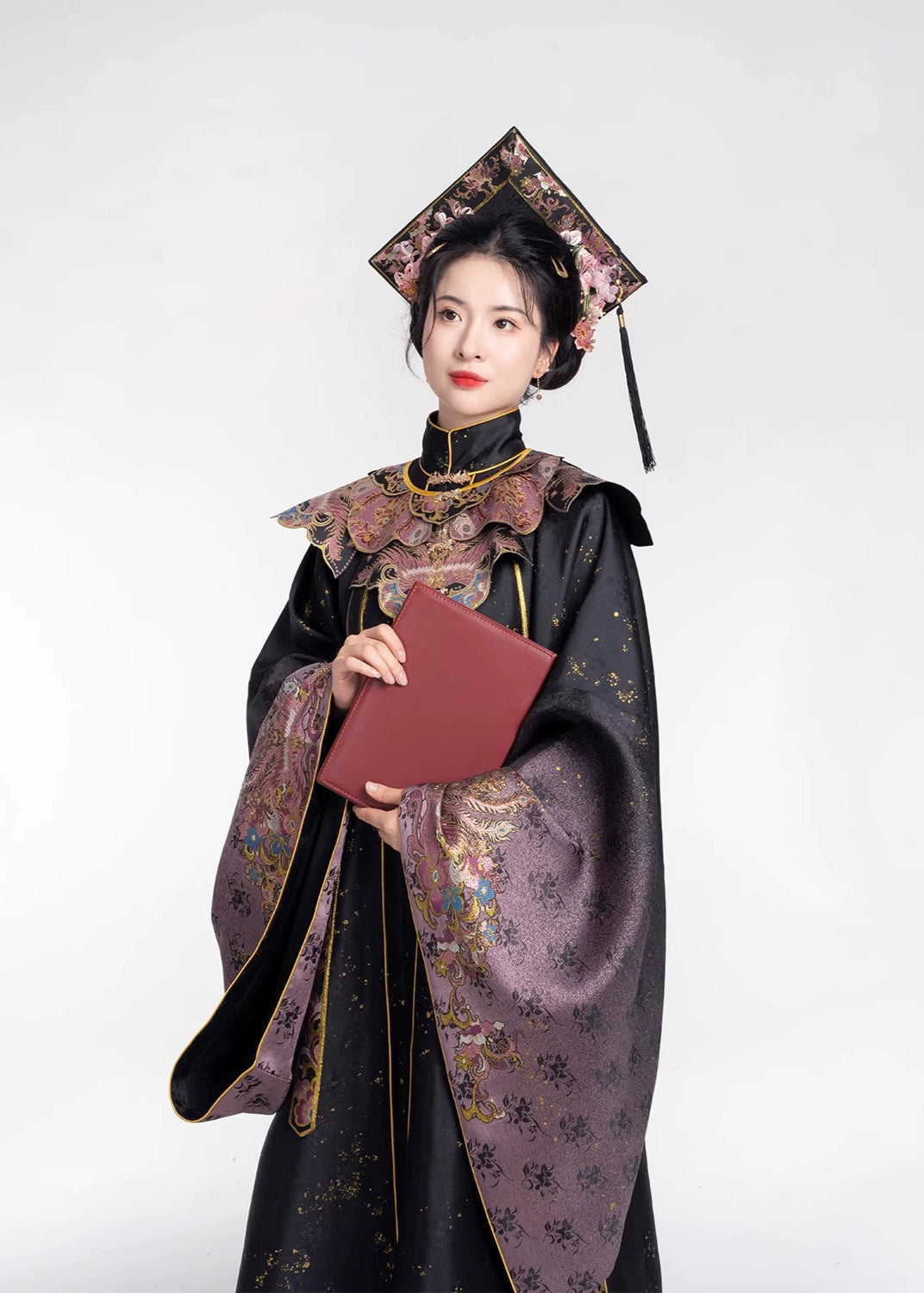 Pink Jade | 6-Piece Graduation Hanfu Gown (粉翠流丹)