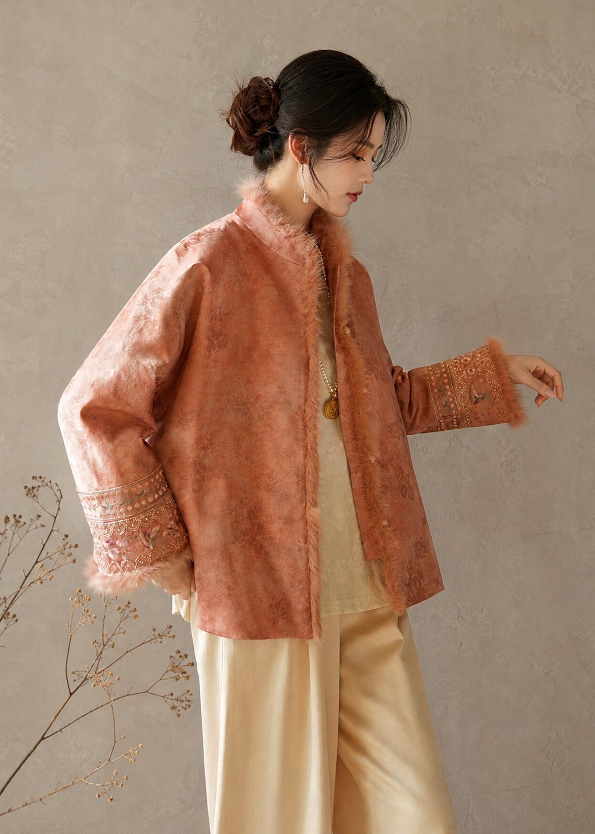 Golden Empress| New Chinese Style Jacket (倾城)