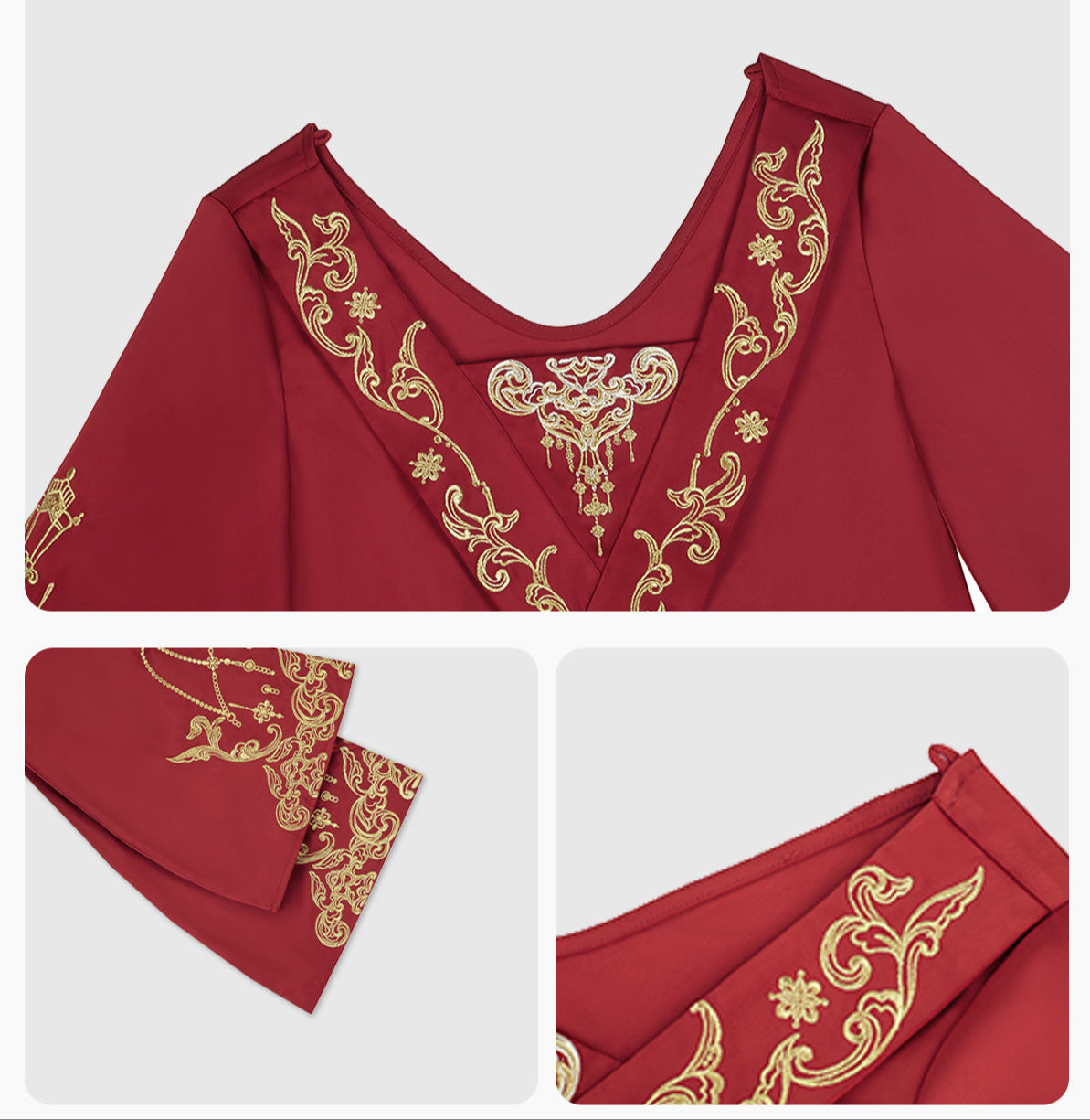 Pearl & Jade Union | Modern 3-Piece Wedding Set (珠联璧合)