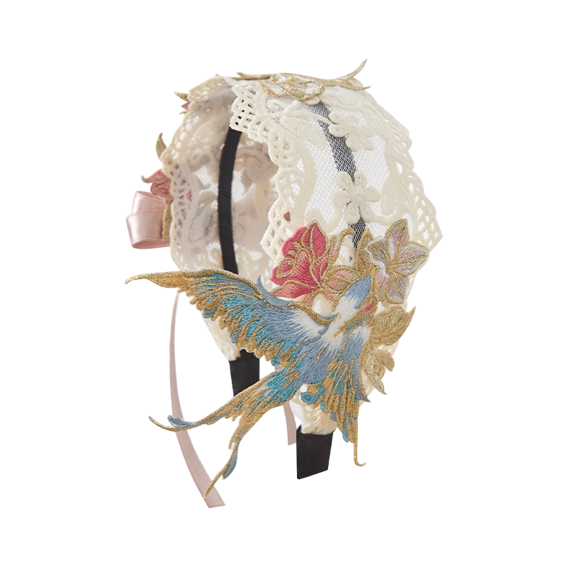 Orioles & Flowers | 3-Piece Embroidered Hanfu (莺花里)