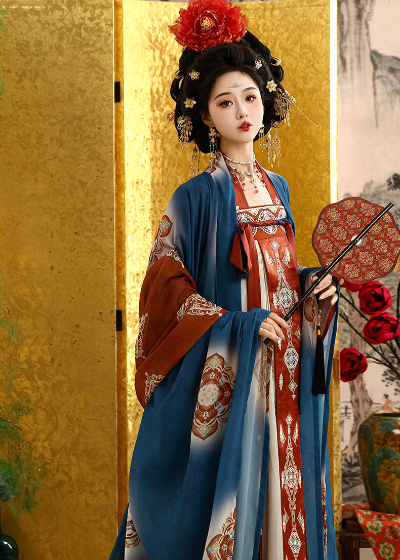 Blissful Tang | 3-Pieces Hanfu (极乐盛唐)