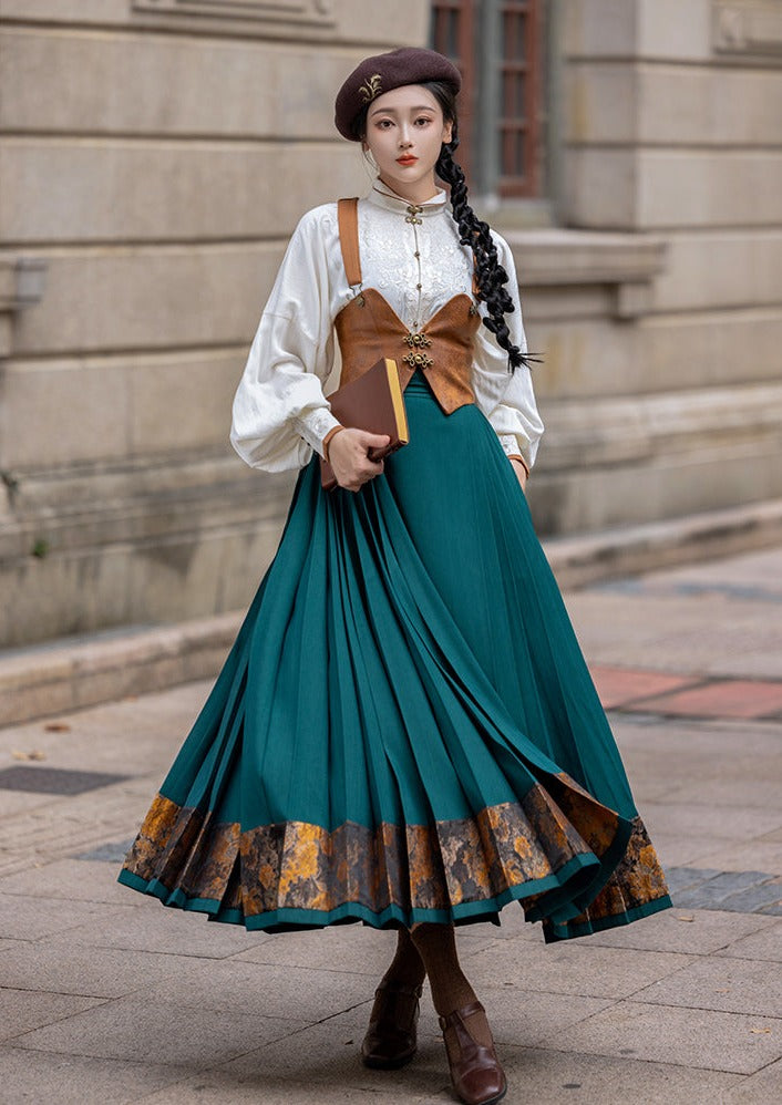 Cozy Afternoon | Modern 3-Pieces Hanfu (午后序曲)