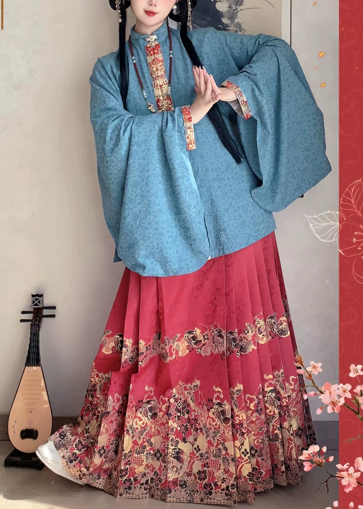 Blue Flame | 2-Piece Plus Hanfu (其实)