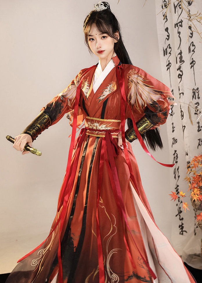 Cloud Crane | 4-Piece Unisex Plus Hanfu (云中鹤)