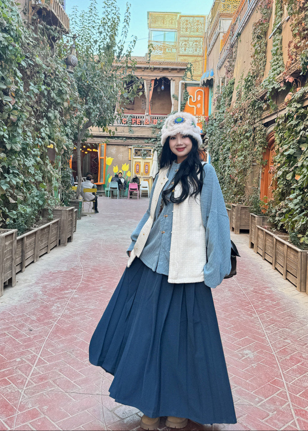Sea Salt Mint | Plus Modern Skirt Set (海盐薄荷)