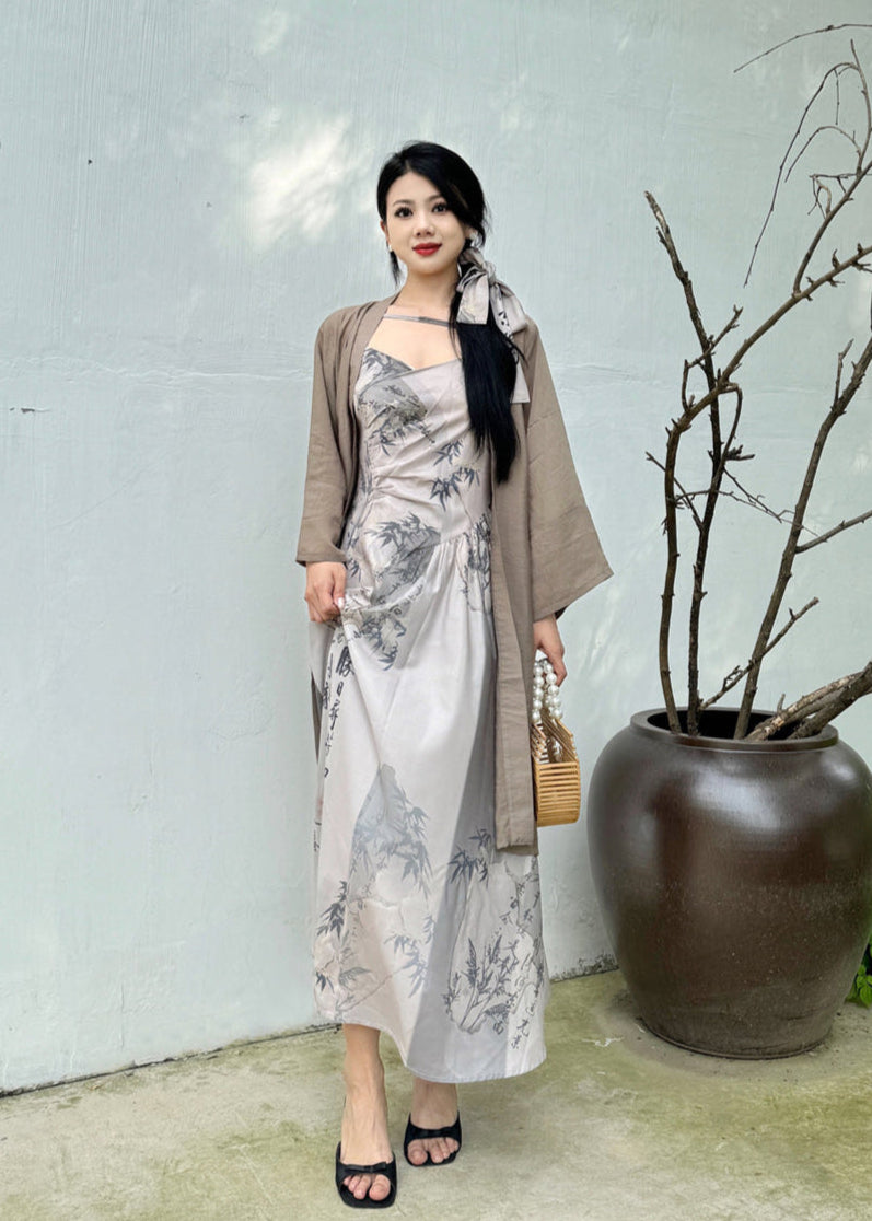 Bamboo Rhythm | 3-Piece Plus Qipao (竹韵)