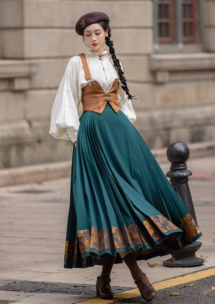 Cozy Afternoon | Modern 3-Pieces Hanfu (午后序曲)