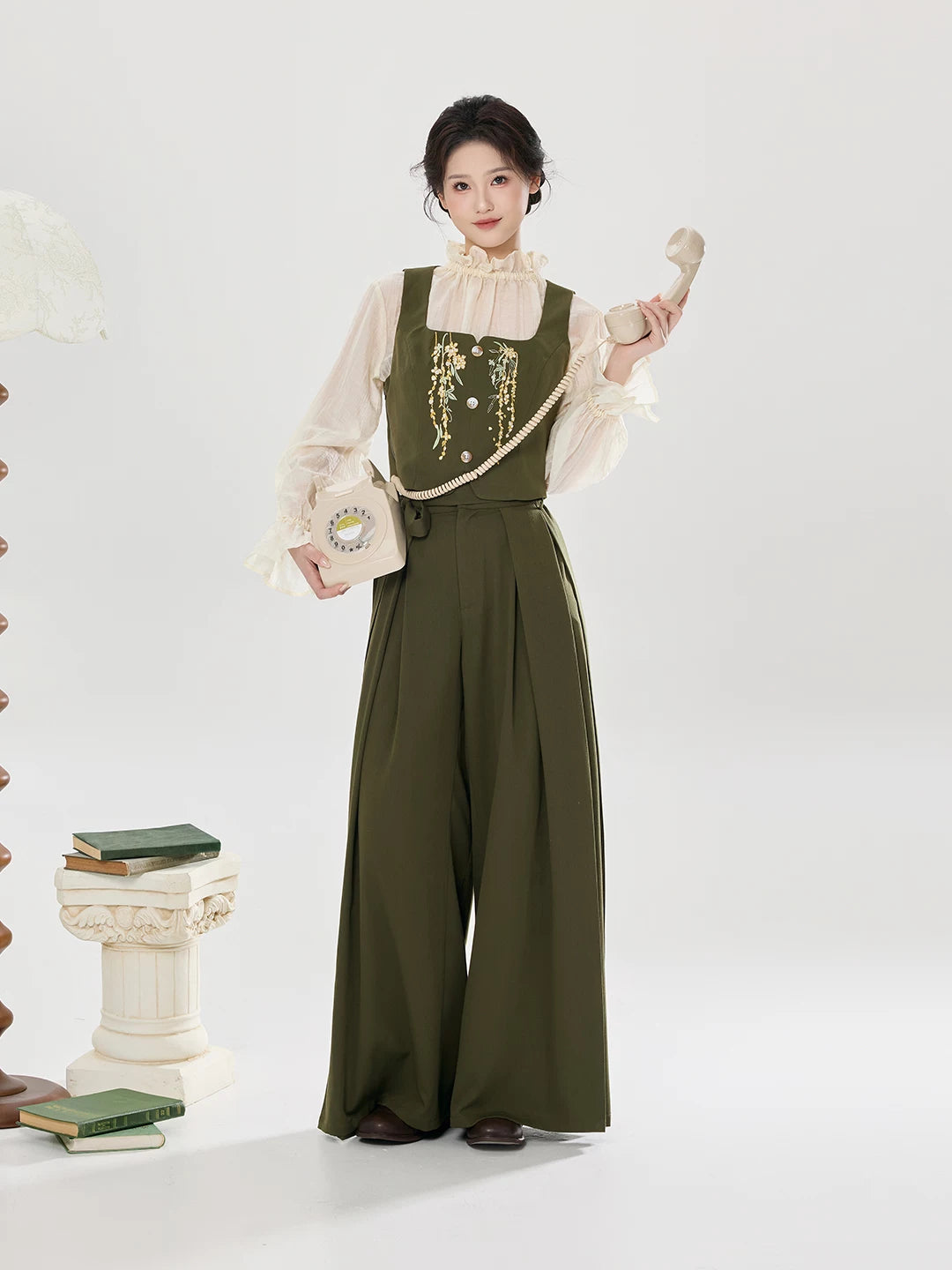 Woodland Hymn | Modern 3-Piece Hanfu (林间晨颂)