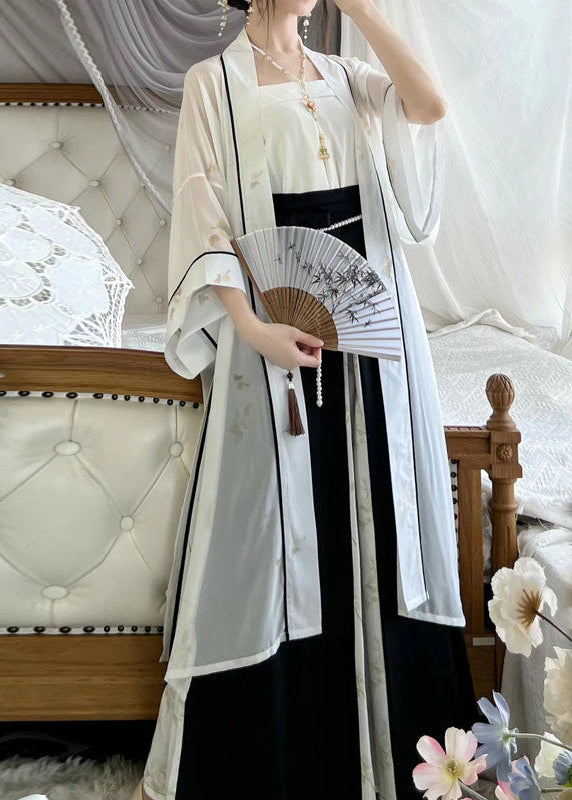 Flower Mirror | 3-Piece Modern Hanfu Set (繁花镜)