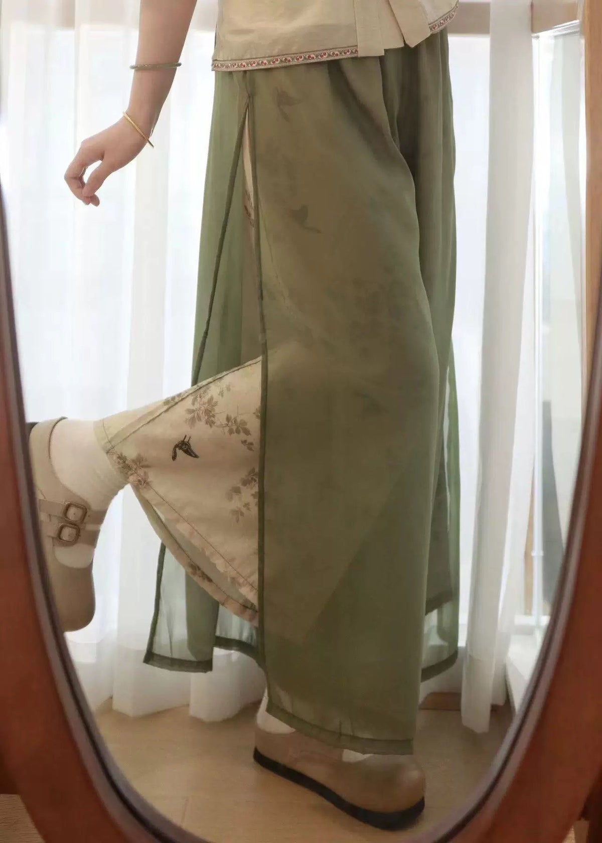 Peach Creek | 2-Piece Plus Pants Set (桃溪)