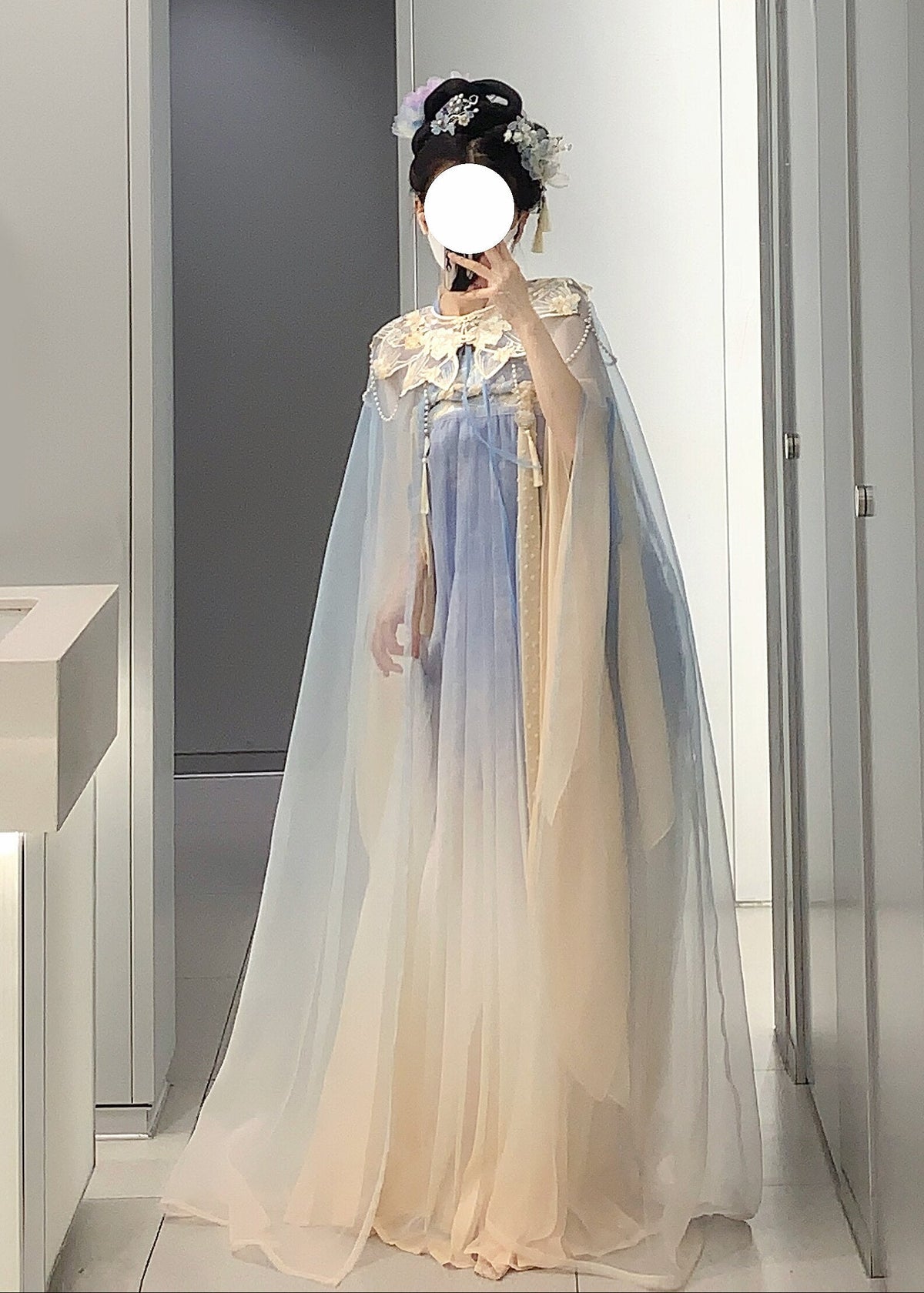 Moonlight | 5-Piece Embroidered Plus Hanfu (皎月)
