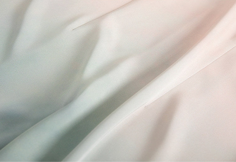 Inkshade | Blush Gradient Modern Qipao (墨影)
