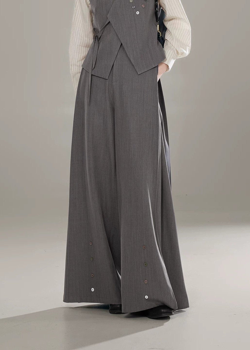 Breeze Tale | Modern 3-Piece Pants Set (揽风叙)
