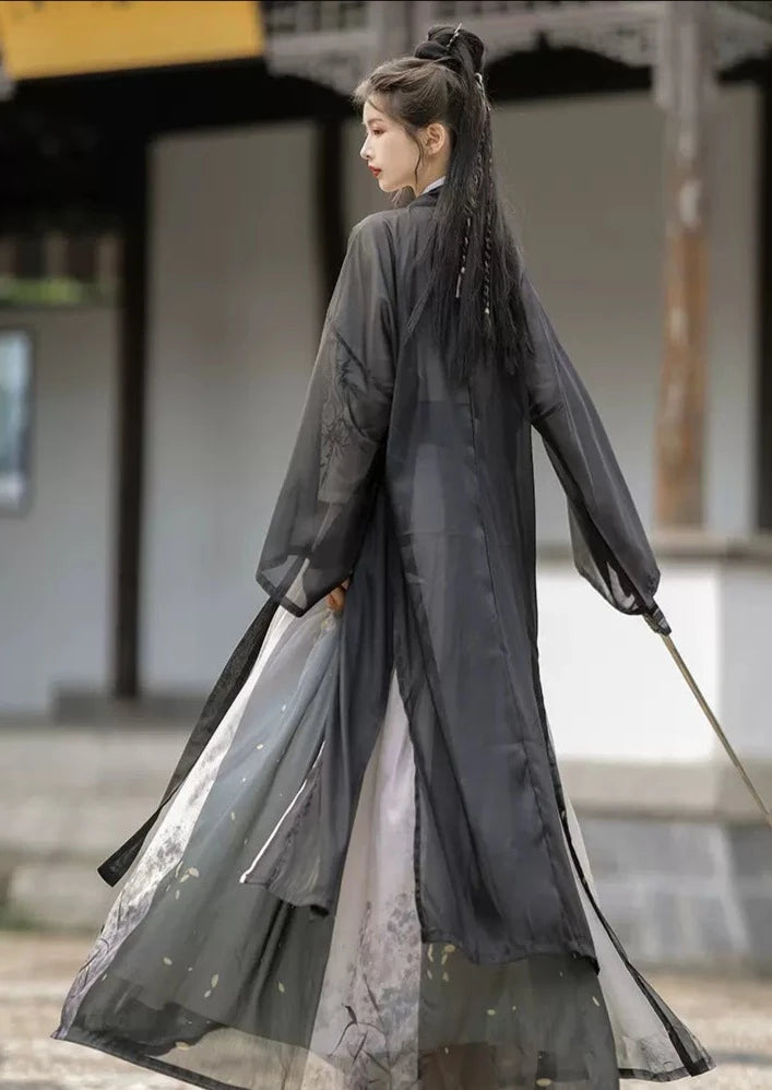 Bamboo Wind | Unisex 3-Pieces Hanfu Set (御芙蓉)